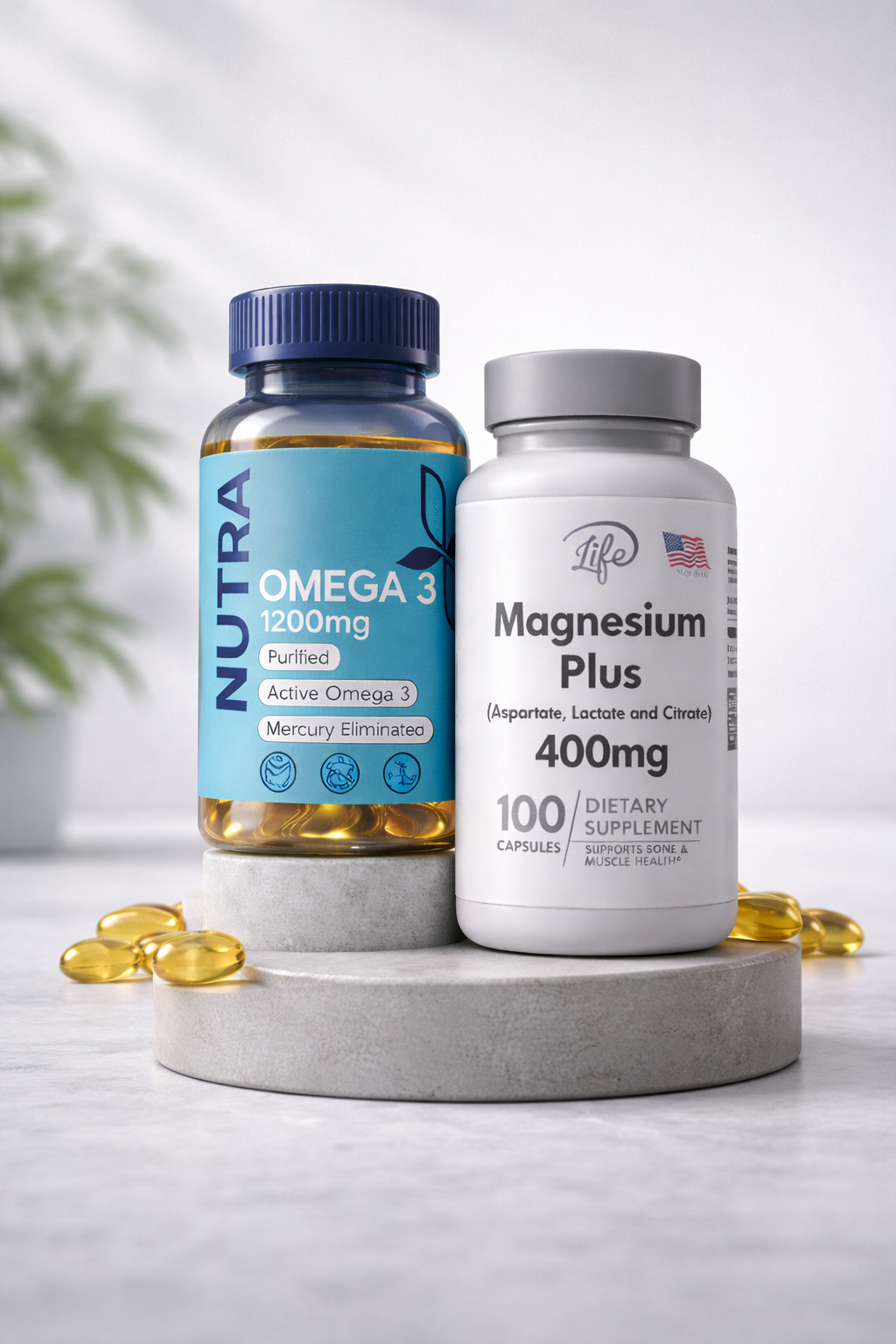 COMBO MAGNESIUM + OMEGA 3