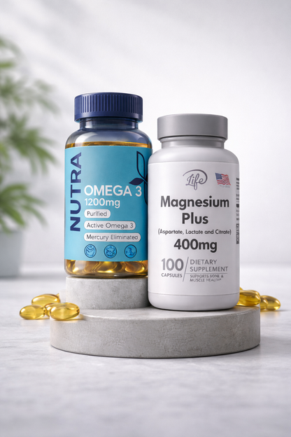 COMBO MAGNESIUM + OMEGA 3